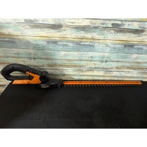 Worx Hedge Trimmer 20 Inch Orange Good WG255.9 20V Cordless Tool Only